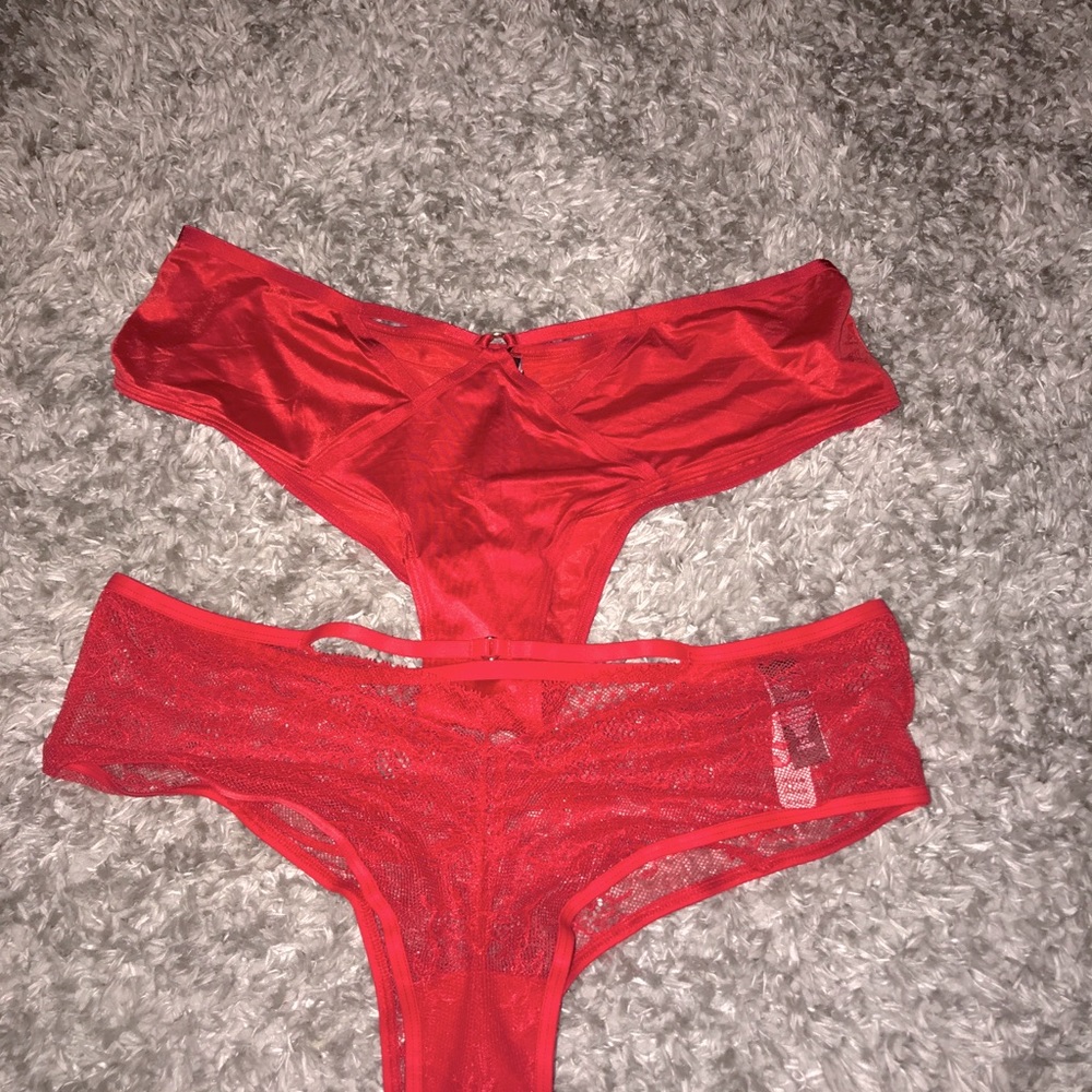 Victoria secret very sexy cheeky bundle L